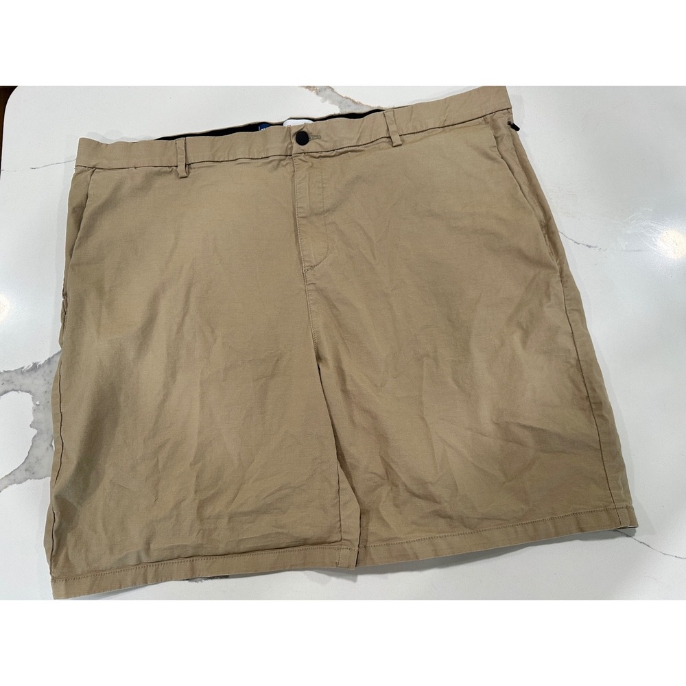 Old Navy Ultimate Tech Slim Built-In Flex Khaki Shorts Mens 46 Tan Stretch